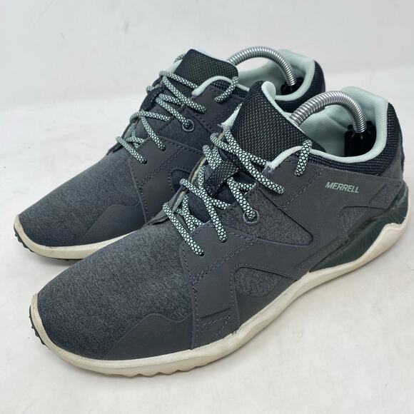 Merrell Mid Sneakers Sedona Sage Green Gray Lace Up Womens Size 8.5 - Picture 1 of 8